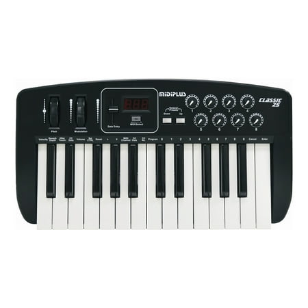 - Midiplus Classic 25 Key MIDI Keyboard Controller
