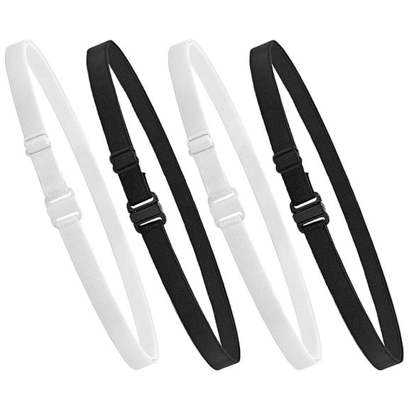 Hemoton 4pcs Women's Adjustable Tucking Band Elastic Waistband Stretcher No Show Stretch Belt Invisible Waist Belt for Pants Elastic Waist Band