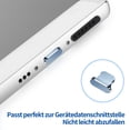 thumbnail image 4 of Cateissary 4 Uds. De tapones antipolvo para teléfono, tapones para agujeros, cubierta a prueba de polvo para teléfonos móviles de Metal de Cables de audio/vídeo, 4 of 6