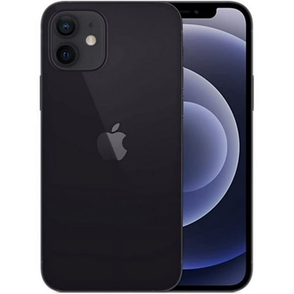 Pre-Owned Apple iPhone 12 64GB Spectrum Mobile Locked Black (Fair)
