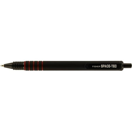 Fisher Space Rubber Coated Click Pen - Blister Carded, (Best Pen Company In The World)
