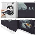 thumbnail image 3 of Dark WolfWasher and Dryer Covers Dust-Proof and Oil Resistant Fridge Cover with 4 Storage Pockets Washing Machine Top Cover for Laundry Kitchen Home 51.2 x 22 In, 3 of 6