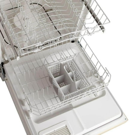 GE GSD2100VCC 24" Wide Built-In Full Console Dishwasher 5 Wash Cycles 12 Place Settings 64 dBA Piranha Hard