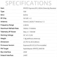 thumbnail image 1 of Para RP4TD ExpressLRS Nano Receptor de 2,4 GHz Integrado WIFI TCXO (RP4TD FCC), 1 of 10