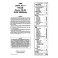 thumbnail image 2 of Detroit Iron OEM 1985 Chevy LD Truck 10-30 Series Shop Manual, 2 of 2