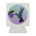 thumbnail image 2 of Hummingbird Crowned Woodnymph Purple Violet Can Cooler - Drink Sleeve Hugger Collapsible Insulator - Beverage Insulated Holder, 2 of 3
