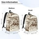 thumbnail image 2 of Easygdp Western Desert Cowboys2 Mochila de Lona Resistente para Laptop, Compatible con Laptops de 15 a 17 pulgadas, Ideal para Escuela, Trabajo y Viajes-Medium, 2 of 5