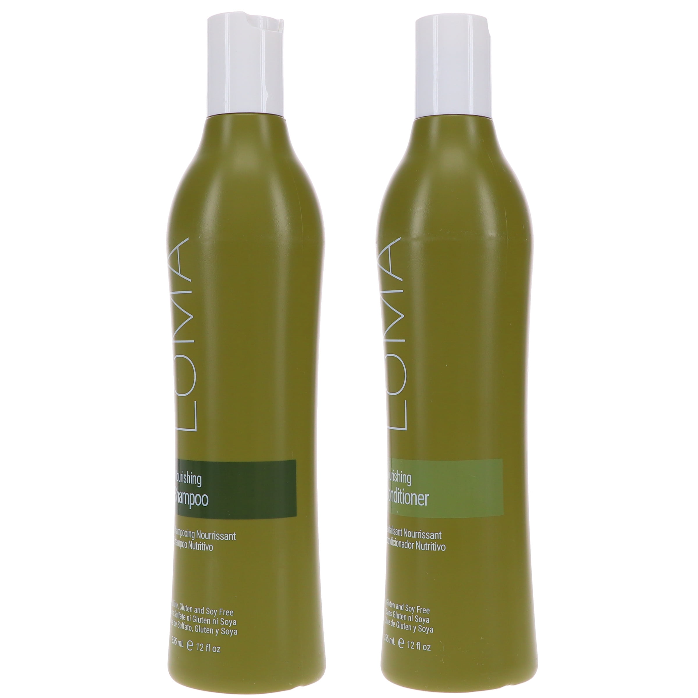 Loma Nourishing Shampoo 12 oz & Nourishing Conditioner 12 oz Combo Pack