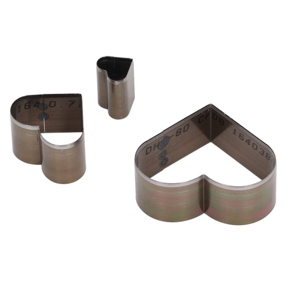 Leather Die Cutter Tool, High Speed Steel Diy Cutter , 3 Pcs Leather Die Cutter Heart Shape Hollow Punching Tool With Storage Box For Outdoor Use Diy Leather Crafts