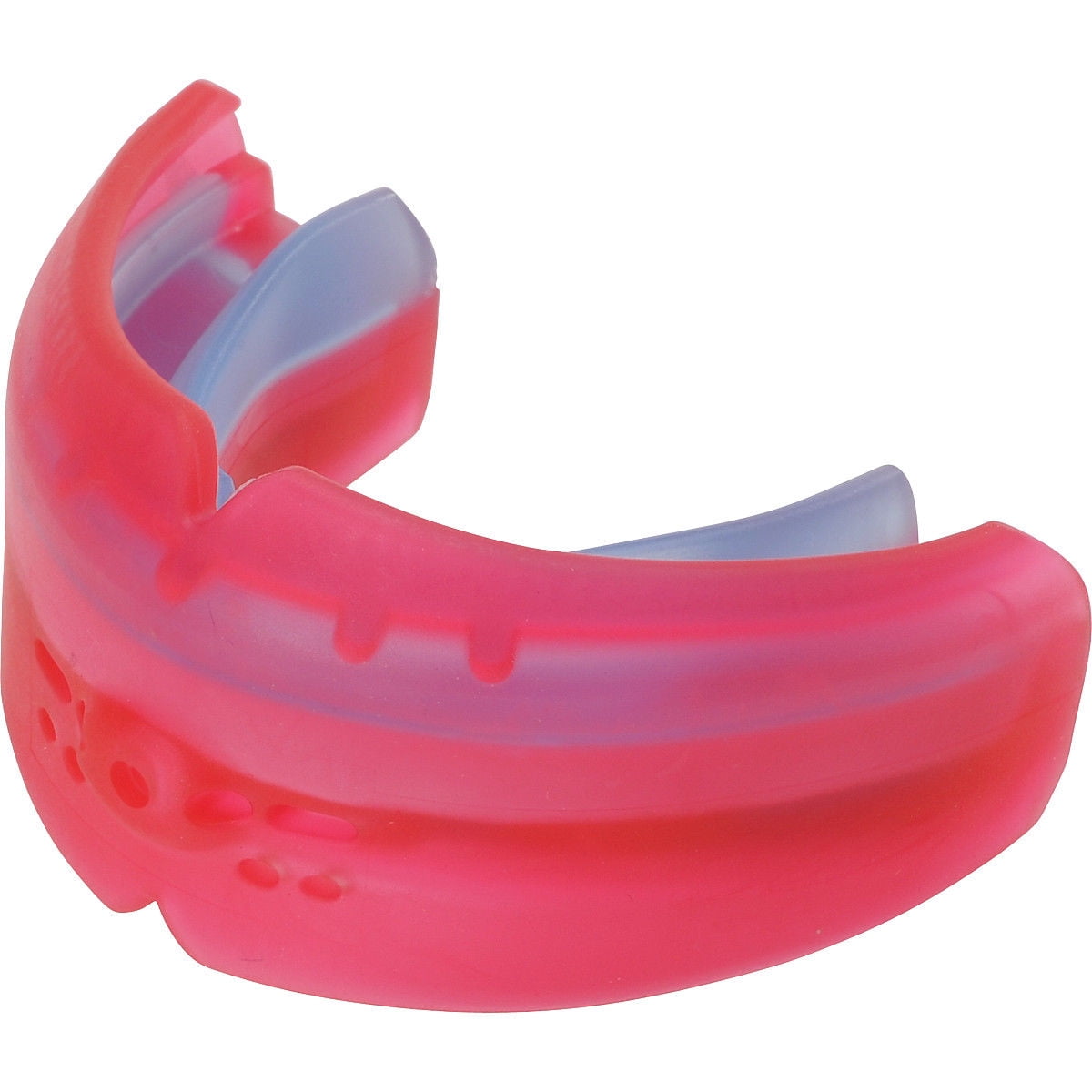 Shock Doctor Double Braces Sport Mouth Guards, Red Blue