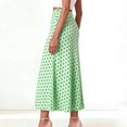 thumbnail image 5 of Edvintorg Skirts for Women Fashion Polka Dot Casual High Waisted Midi Skirt Summer Office Work Elegant Skirts, 5 of 6