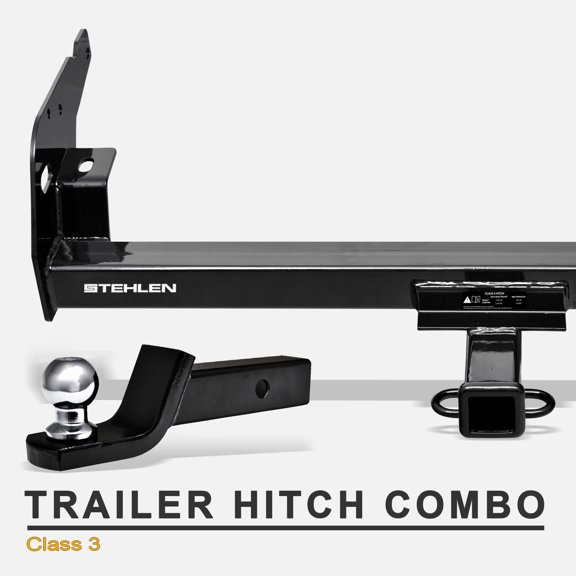 Stehlen 733469492504 Class 3 Trailer Hitch Receiver 2" with Loaded Ball Mount For 1995-2004 Toyota Tacoma
