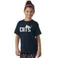 thumbnail image 3 of Cats Kittycat Feline Lovers Cool Cute Crewneck T Shirts Boy Girl Teen Brisco Brands S, 3 of 6