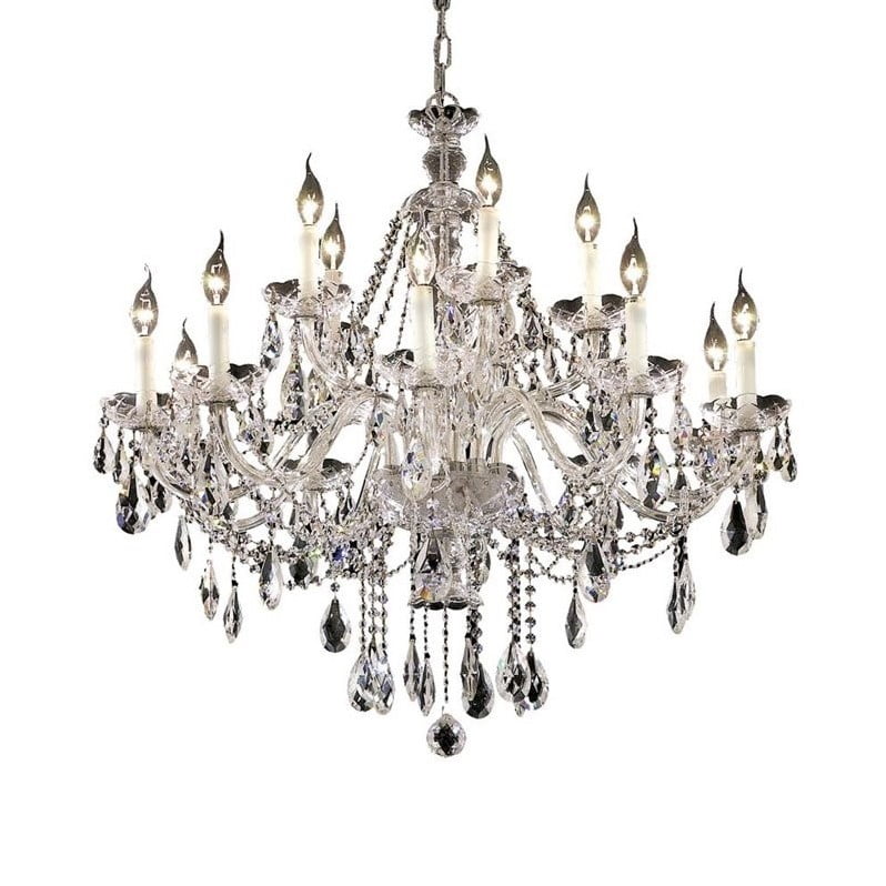 Elegant Lighting Alexandria 35 15 Light Crystal Chandelier