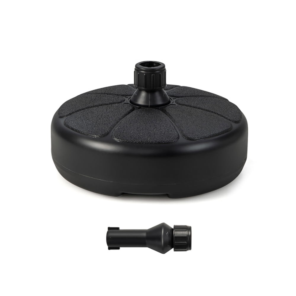 Aimee Lii 27 lbs Fillable Round Umbrella Base Stand for Yard Garden Poolside, Umbrella Stand Outdoor Base