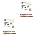 thumbnail image 1 of Soidarity Soprano Sax Repair Maintenace Kit for Instrument Wind Parts Tipo 1 2piezas, 1 of 1