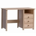 thumbnail image 6 of From the Tree Furniture Solid Wood Desk with Drawers – Compact Study Desk for Kids & Adults, Space-Saving Home Office Writing Table, Real Pine Construction, 6 of 9