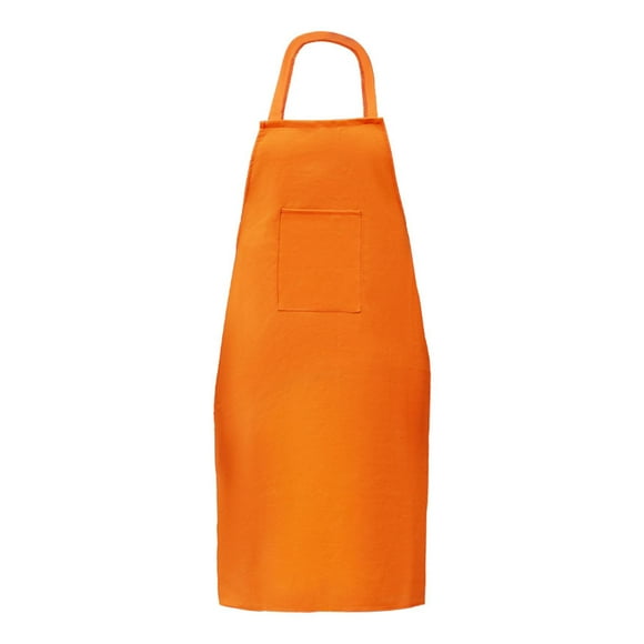 Delantal de trabajo de soldadura Ropa cómoda Delantal profesional con peto Ropa de trabajo portátil Naranja