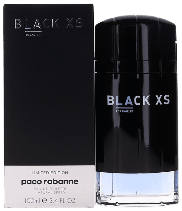 Paco Rabanne, Black XS Eau de Toilette Spray, 3.4 fl oz, Masculine