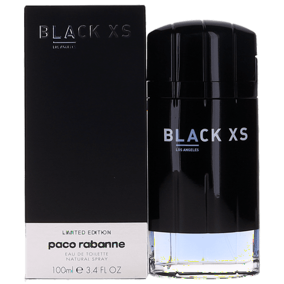 Black XS Los Angeles by Paco Rabanne for Men 3.4 oz Eau de Toilette Spray Limited Edition
