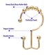 thumbnail image 2 of Yapicoco Ganchos para Cortina de Ducha Anillos para Baño 12 Piezas de Metal de Acero Inoxidable Resistente a la oxidación Equilibrio Ganchos Dobles Deslizantes Anillos para Cortina de Ducha para Corti, 2 of 5