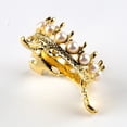 thumbnail image 2 of MasteelfCA 2PCS Nail Art Pen Brush Holder Classic Crown Pearl Manicure Pen Rack Decor, 2 of 7