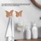 thumbnail image 5 of Ganchos De Mariposa, Gancho De Pared De Mariposa De Madera De Estilo Minimalista Aspecto Hermoso Para Toalla Para Abrigo, 5 of 8