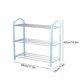 thumbnail image 3 of Isvgxsz Clearance 3 Tier Small Shoe Rack, Narrow Stackable Kids Toddler Adult Shoe Storage Organizer Shelf for Closet Floor Front Door Entrance Entryway, Free Standing Shoe Rack Organization Shelves, 3 of 6