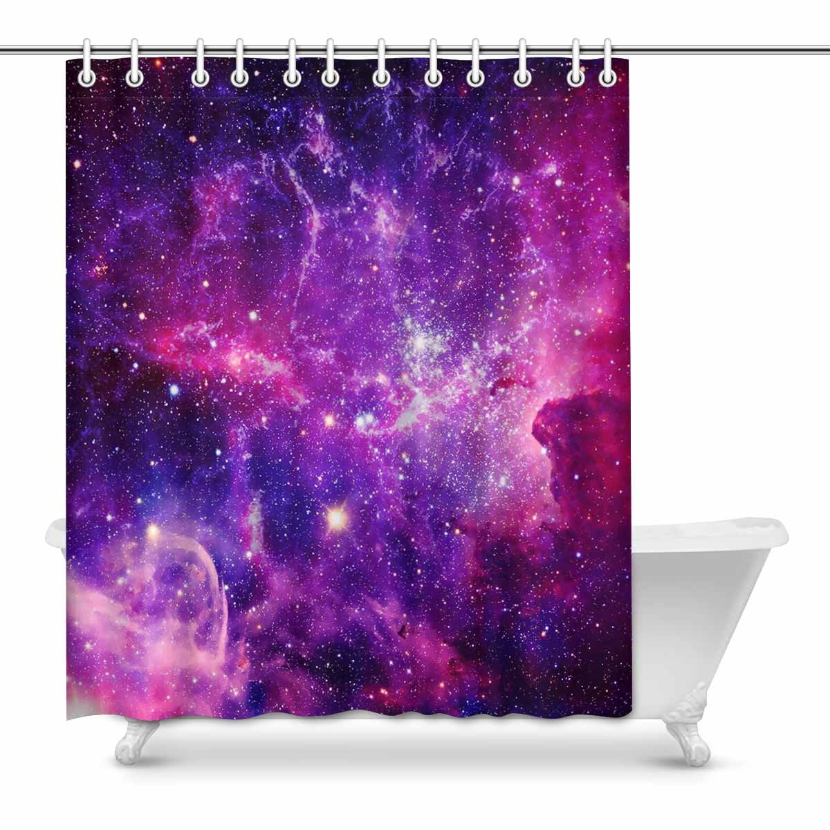 Pop Galaxy Shower Curtain Decor 60x72 Inch Walmart Canada Pop Galaxy Shower Curtain Decor 60x72 Inch Walmart Canada