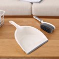 thumbnail image 2 of Jinsinto Brush Set,Dust Pans with Brush,Small Dustpan and Brush Set,Hand Broom and Dustpan Set for Home,Handheld Angled Dustpan and Brush Set are Daily Essential Cleaning Tool for Family.beige, 2 of 3