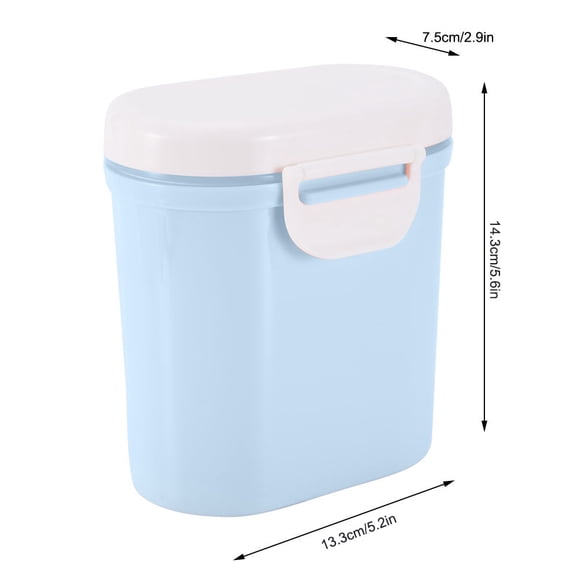 Caja de almacenamiento de leche en polvo BuyWeek portátil con sellado