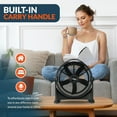 thumbnail image 5 of PAMI 20-Inch High-Velocity Floor Fan with 3 Speeds, Adjustable Tilt, Quiet Portable Industrial Fans for Home & Office, 5 of 5