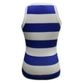 thumbnail image 4 of HBYJLZYG Workout Tank Tops For Women, Striped Print Racerback Sleeveless Workout Tops Round Neck Mesh Back Athletic Running Shirts, 4 of 4