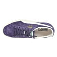 thumbnail image 5 of Puma Men's Clyde Premium Sweet Grape / Whisper White Ankle-High Suede Fashion Sneaker - 9M, 5 of 6
