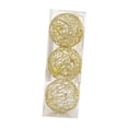 thumbnail image 2 of Juego de adornos de bolas de Navidad, adornos para de Navidad, colgantes decorativos, decoración navideña para fiestas, aniversarios, bodas, 8 centímetros, 2 of 8