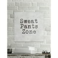 thumbnail image 5 of Sweat Pants Zone Painting Print on Wrapped Canvas, 5 of 5