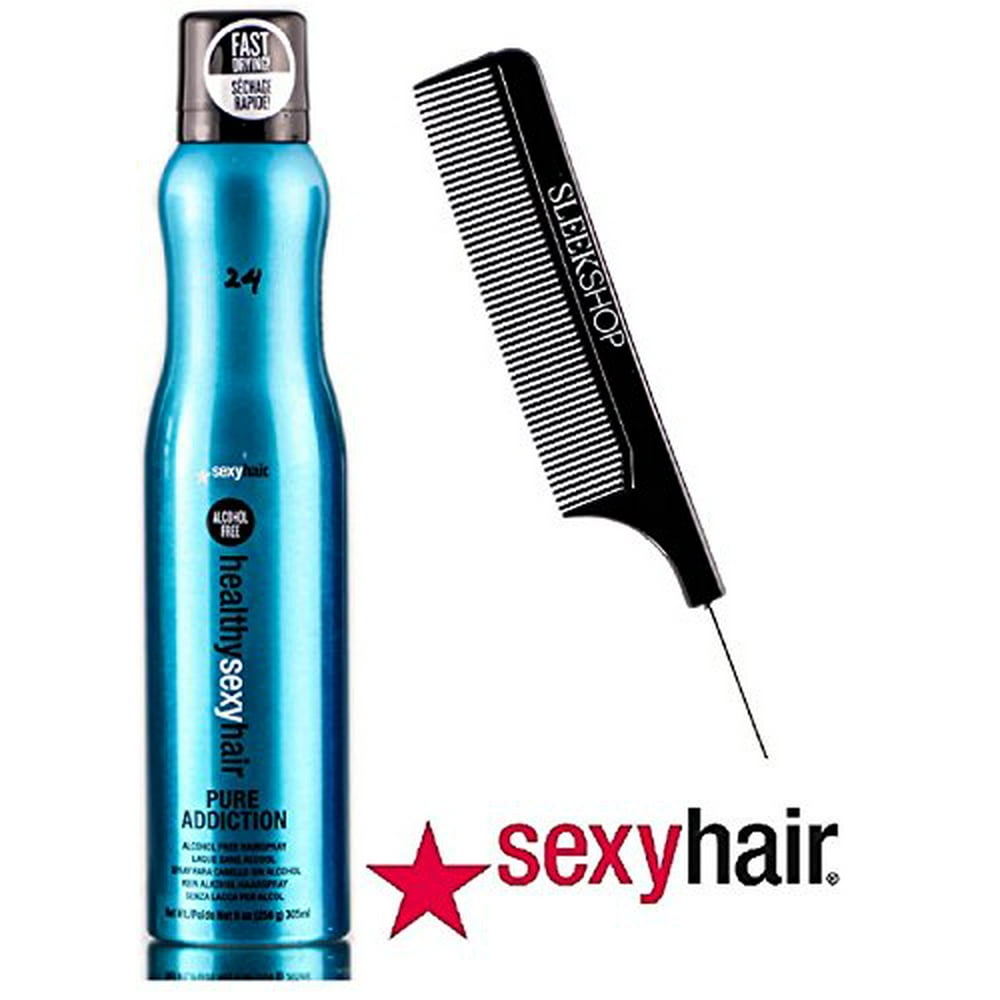 Healthy Sexy Hair PURE ADDICTION Alcohol Free Hairspray, FAST DRYING