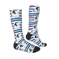 thumbnail image 4 of Lsque Bulldog Friend Printed Crew Socks Men's Women's LightWeight Thin Casual Calf Socks ,Knee High Socks,Cotton Socks, 4 of 9