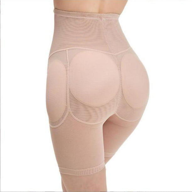 Almohadillas De Cadera Para Mujer - Relleno Moldeador, Color Piel, Talla S, Ropa Interior Acolchada