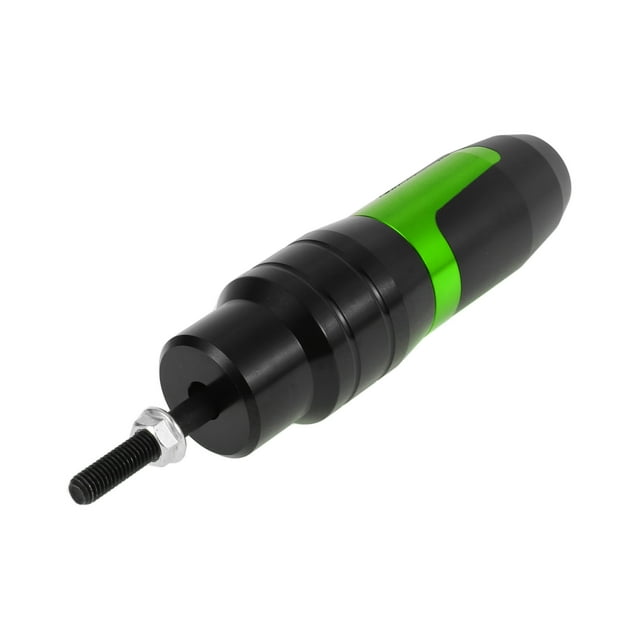 Protector de guardabarros de aleación de aluminio de 10mm para motocicleta, slider de marco, protección contra choques, 40mm, 185mm, verde, 1 Pc