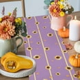 thumbnail image 4 of Autumn Gnome Cotton Linen Table Runner, Washable Table Runners for Kitchen, Dining Room, Holiday, Home Party Table Decor, 13x90 Inches, 4 of 9