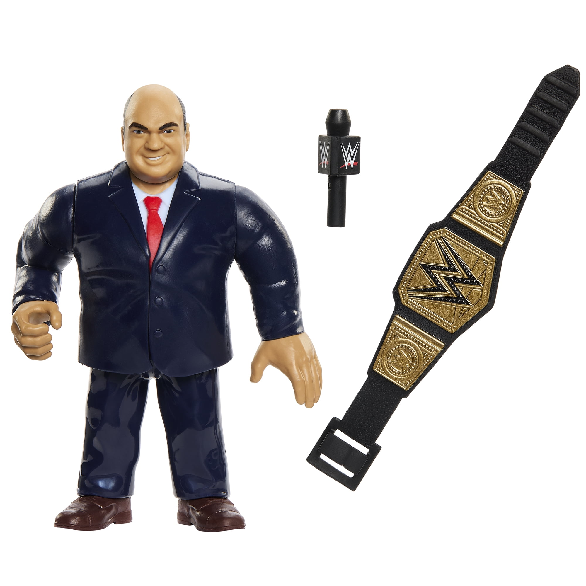 (Wiseman) Paul Heyman - WWE 2026 Retros (Wave 2) Ringside Exclusive Mattel WWE Toy Wrestling Action Figure