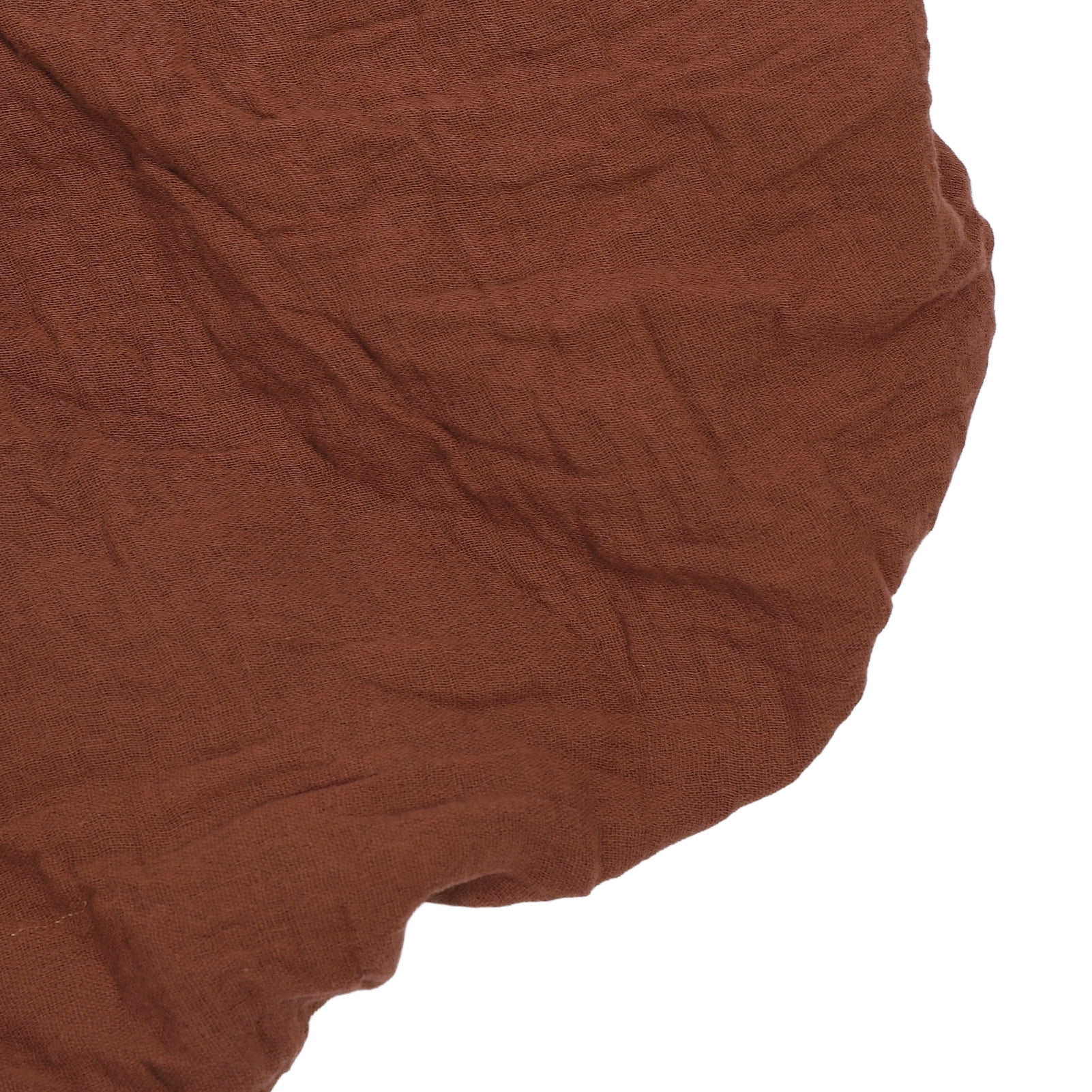 Nieyigj Baby Muslin Crib Sheet Soft Breathable Wrinkle Resistant Skin Friendly Crib Mattress Sheet for Toddler Bed, Brown