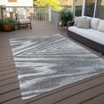 thumbnail image 6 of Addison Rugs Chantille Indoor/Outdoor Transitional Modern Gray Washable Rectangle Rug, 3' x 5', 6 of 6