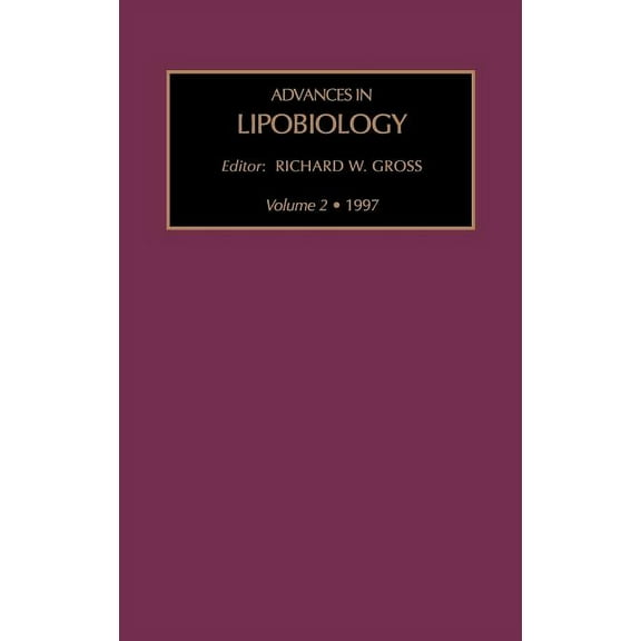 Advances in Lipobiology Advances in Lipobiology, Volume 2, Book 2, (Hardcover)