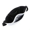thumbnail image 3 of CM Organizador de cochecito, bolsa de pañales, paquete de accesorios para cochecito con portabebidas y bolsillos con cremallera para cochecito de bebé, carrito de compras. Se adapta a todos los cochec, 3 of 4