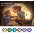 thumbnail image 2 of Children's Night Light, Soft Silicone Puppy Night Light Baby Parenting Night Light Rechargeable, Color Changing Bedside Night Light, 2 of 4