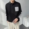 thumbnail image 2 of Polos de algodón 100℅ para hombre, sudaderas de manga larga para hombre, tendencias de moda casual de alta calidad 2024, elegante jersey divertido de lujo, 2 of 5