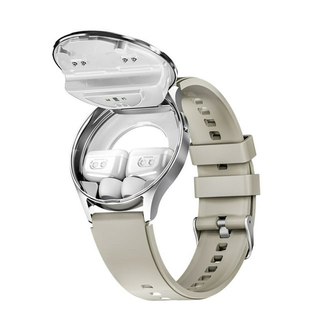 braveheart Sports Watch With Smartwatch Function Waterproof HD Screen Bluetooth Calls Built-in 240 Mah Battery Silver grey glue