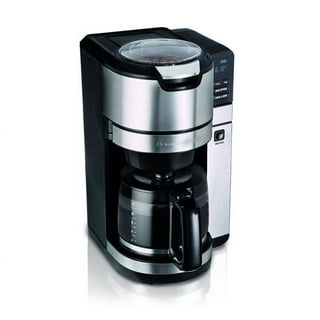 Hamilton Beach 12 Cup Electric Coffee Grinder, Stainless Steel and Black,  New, 80350R 